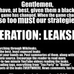 OPERACION “Leakspin” del grupo Anonymous en defensa de WIKILEAKS, direcciones.. 