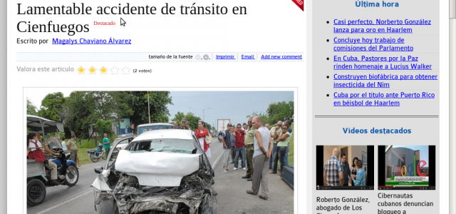 Aclarado el accidente mortal de Oswaldo Payá y Angel Carromero; el coche lo conducía Raúl Castro!!